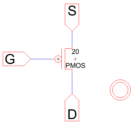 PMOS schematic
