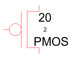 PMOS spice set