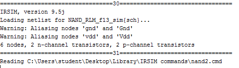 NAND error window showing no errors