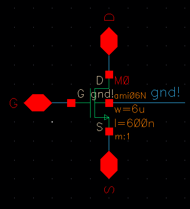 Corrected NMOS Schematic