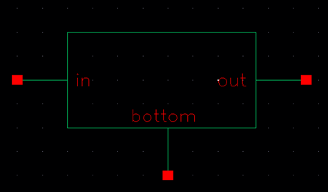 A picture containing red, light, sitting, black

Description automatically generated