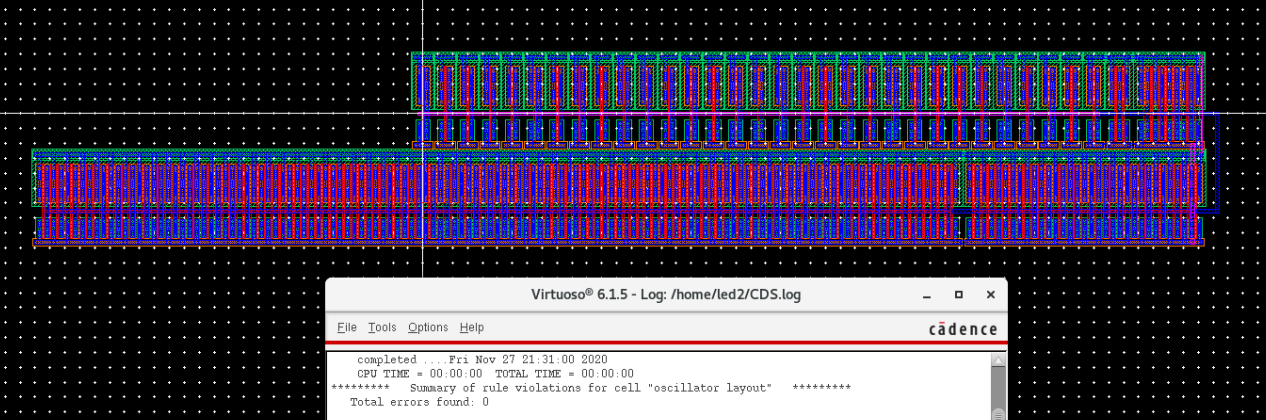Ring Oscillator Layout