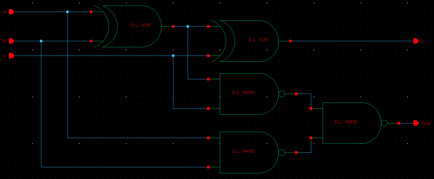 Full Adder Schematic