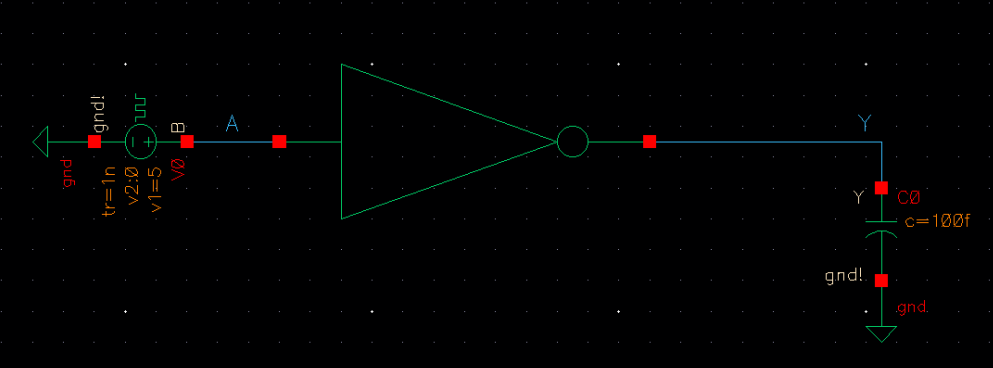Inverter Simulation Schematic