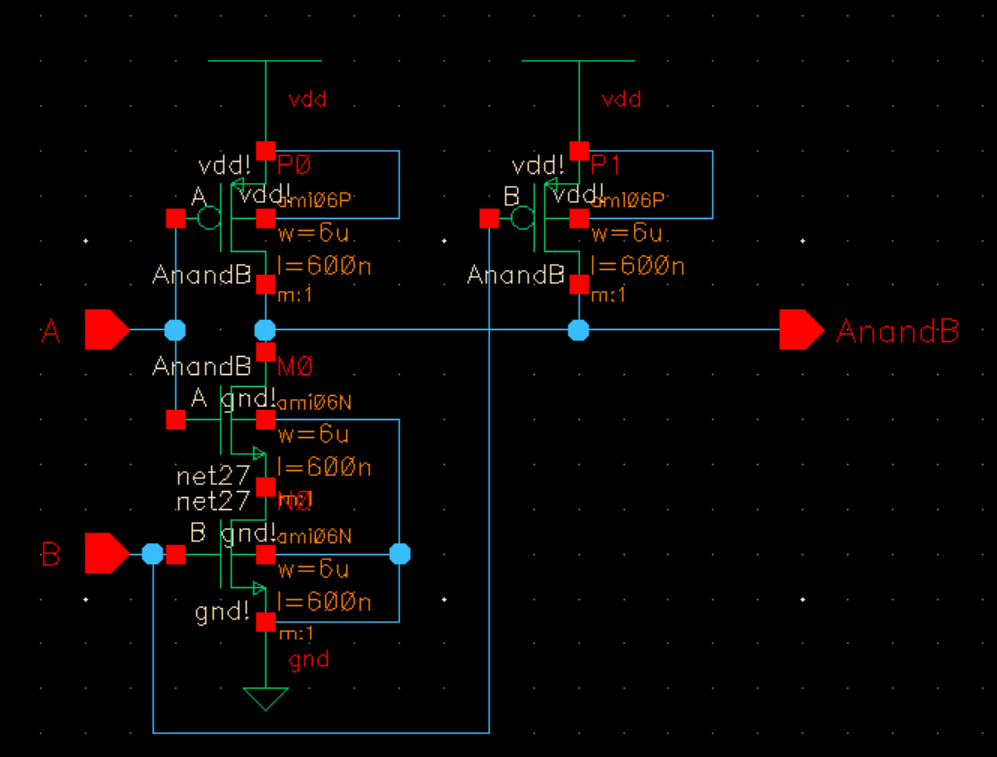 nand schematic