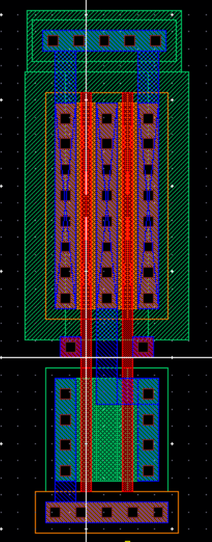 Nand Gate Layout
