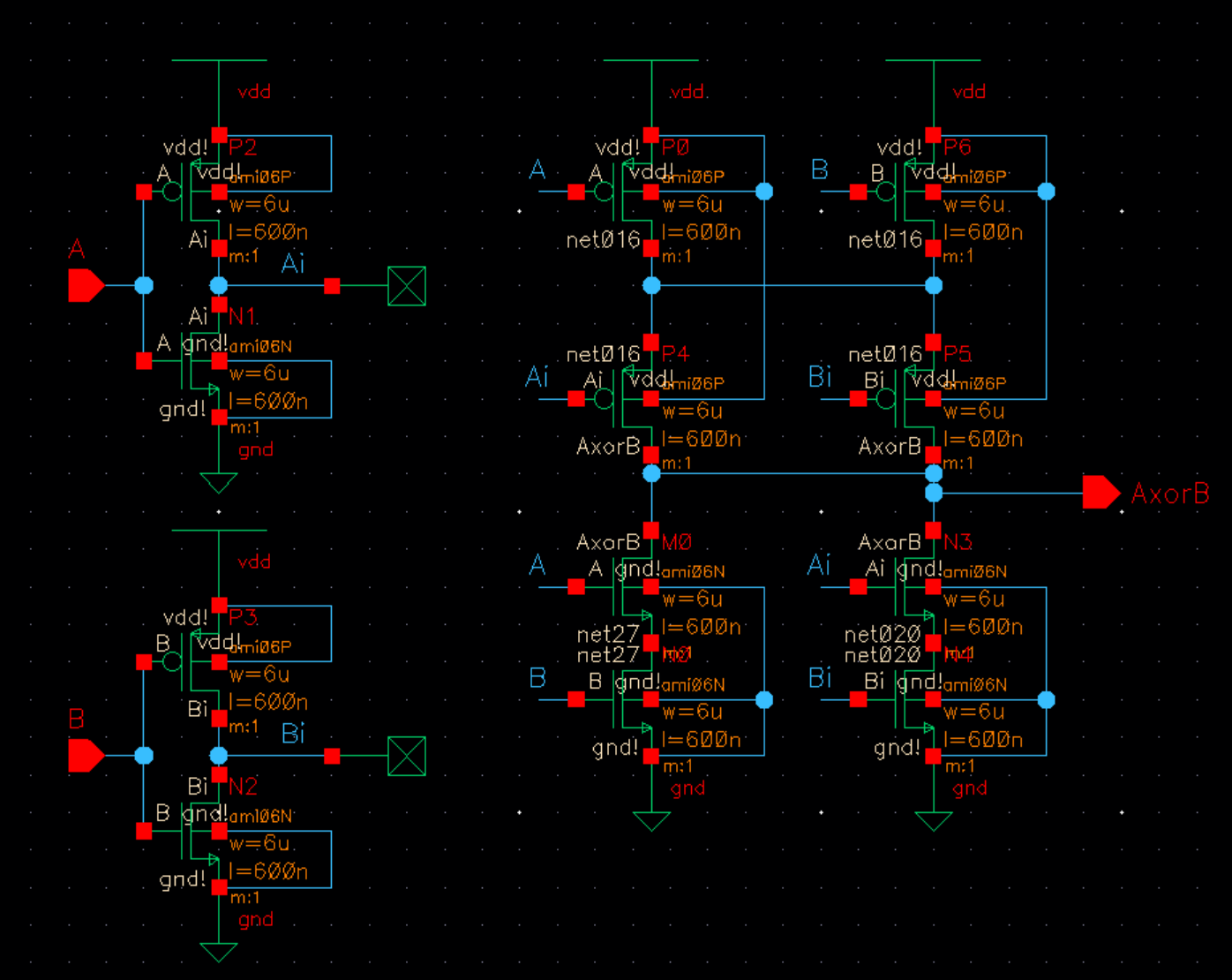 xor schematic