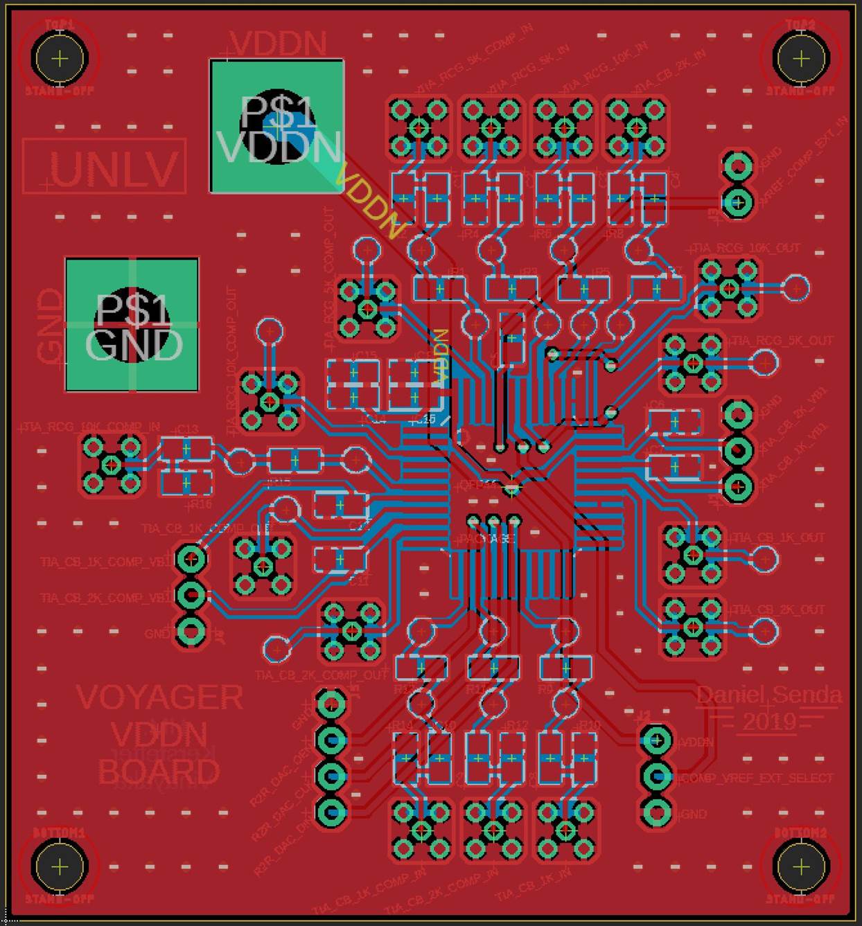 A circuit board

Description automatically generated